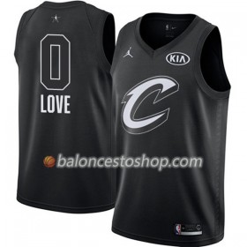 Camiseta Hombre NBA Cleveland Cavaliers Kevin Love 0 2018 All-Star Jordan Brand Negro Swingman